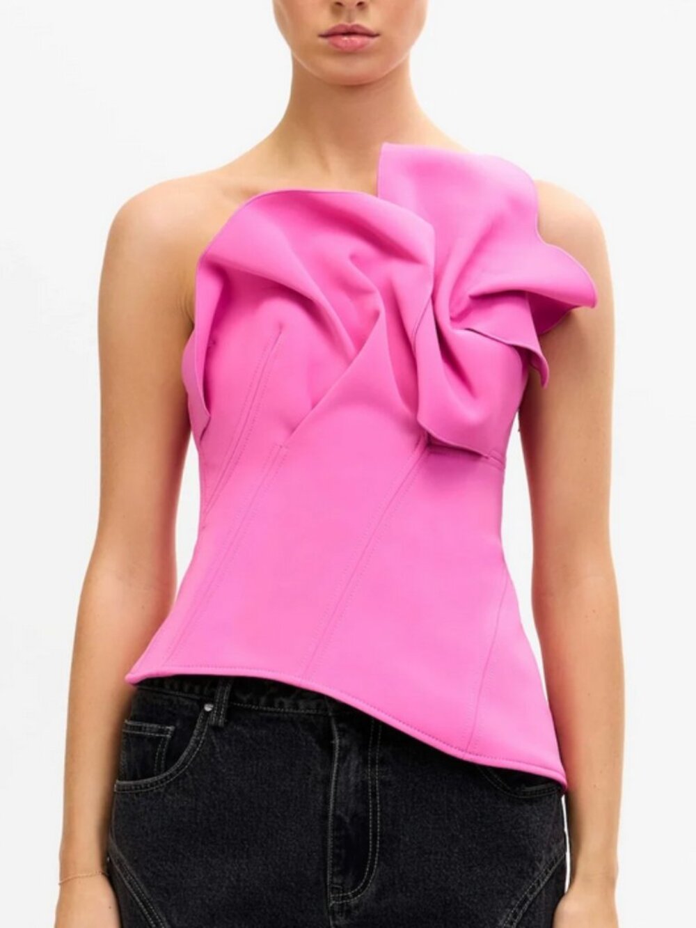 Acler Esher Top Gown Pink Wedding Cocktail Set Party AU6/US2 *Top Only*